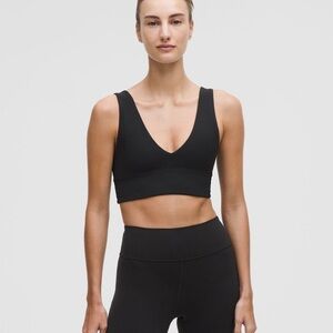 Lululemon Athletica Black V-Neck Sports Bra